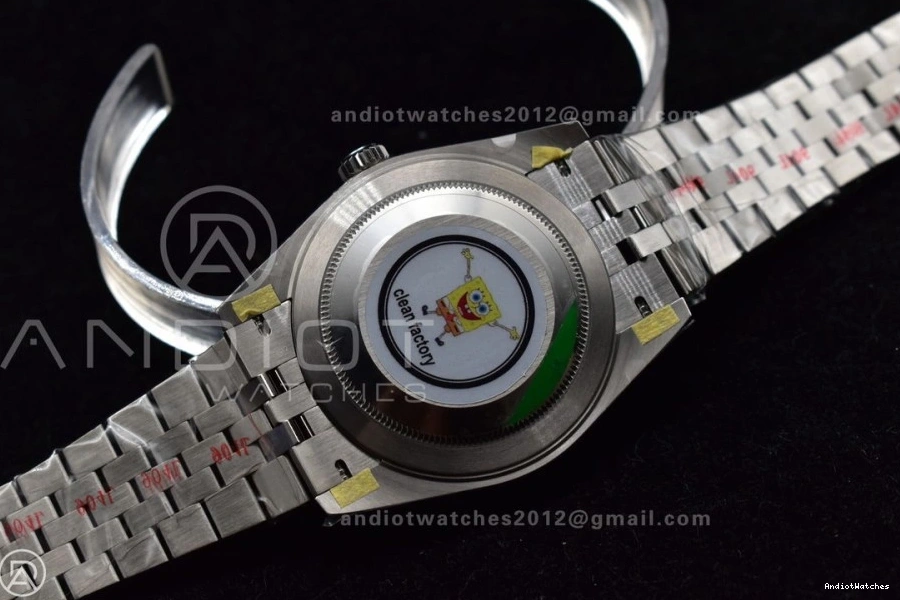 Clean Diamonds Bracelet Jubilee DateJust SS Steel Edition 126334 904L 421 1:1 Dial VR SmartChoice 41 Best Grey On 0823